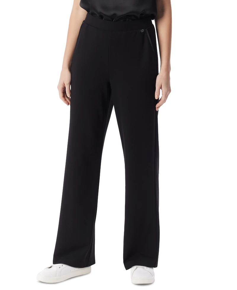 Dee Ocleppo Women's Alora Solid-Color Pull-On Knit Pants
