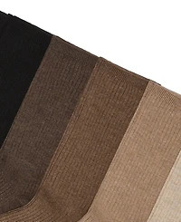 Lauren Ralph Lauren Women's 6-Pk. Rib Trouser Socks L3250PK2