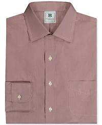 Brooks Brothers Men's Regular-Fit Spread Collar Micro-Houndstooth Dress Shirt