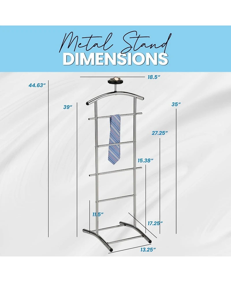Kings Brand Furniture Metal Freestanding Hall Tree Coat Rack Stand for Bedroom, Hallway, Entrance, Office, Hats, Coats, Scarves, Handbags
