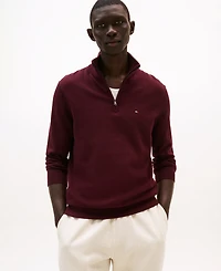Tommy Hilfiger Men's Quarter-Zip Pullover Knit Sweater
