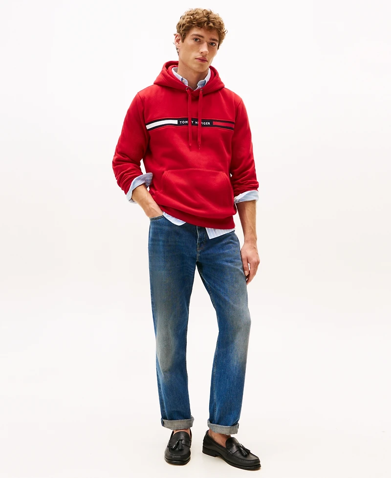 Tommy Hilfiger Men's Chest Logo Hoodie
