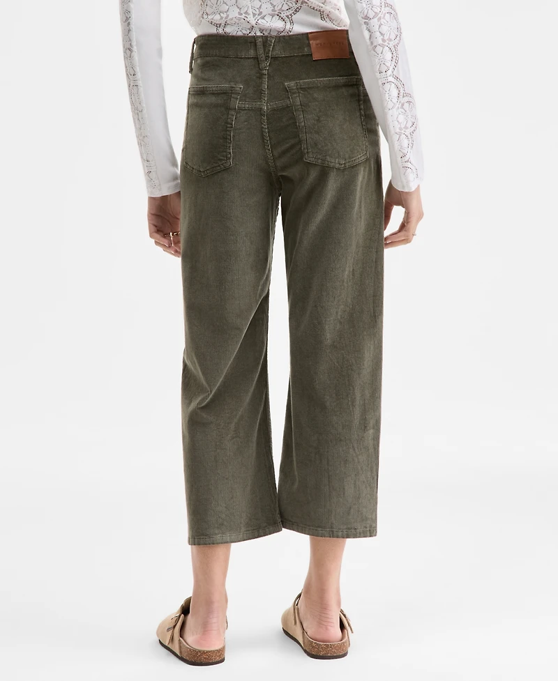 Free People Women's Deep Trance Cord Low Rise Jeans