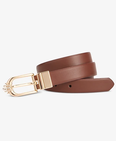 I.n.c. International Concepts Crystal Embellished Reversible Belt, Macy's Exclusive