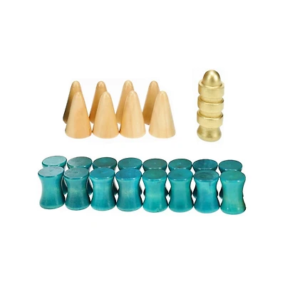 We Games Replacement Wooden Game Pieces for King's Table, Tablut Viking Strategy Games