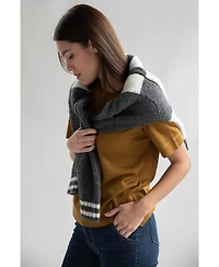 Sskein Women's 's Crew Neck Sweater Tee