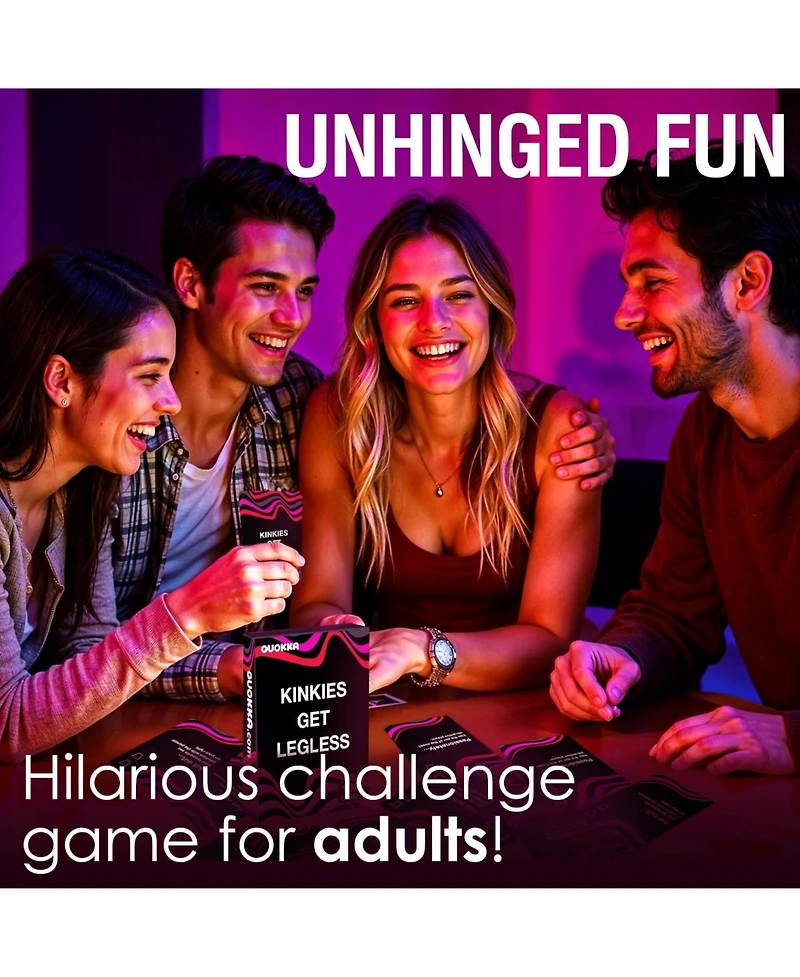 Quokka Card Game for Adults – Fun Party Night with 104 Dares and Conversation Challenges