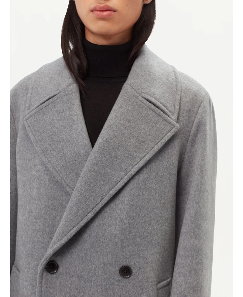 Gobi Cashmere Men's Double-Breasted Coat for Men