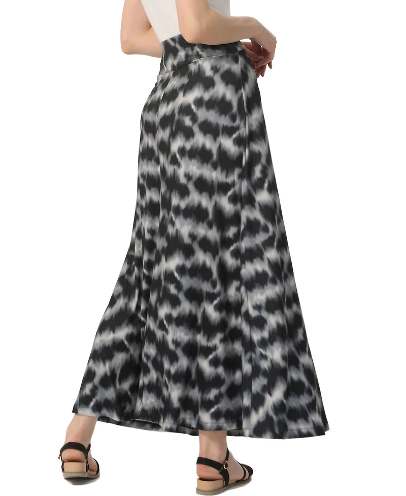 kimi + kai Women's Belted Pull On Maxi Skirt