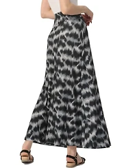 kimi + kai Women's Belted Pull On Maxi Skirt