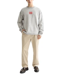 Scotch & Soda Men's Relaxed Fit Long Sleeve Logo Sweatshirt