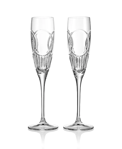 Waterford Love Happiness Flute Pair, 2 Piece