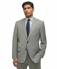 Brooks Brothers Men's Classic-Fit Wool Suit Jacket