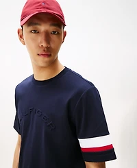 Tommy Hilfiger Men's Stripe Sleeve T-Shirt