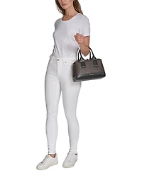 Calvin Klein Jett Small Logo Satchel