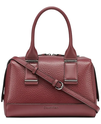 Calvin Klein Jett Convertible Top Handle Satchel