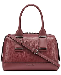 Calvin Klein Jett Convertible Top Handle Satchel