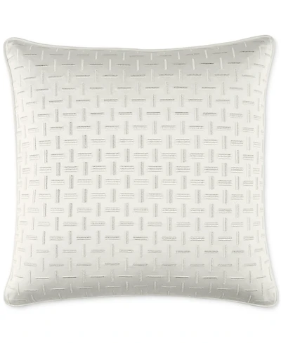 Hotel Collection Geo Grid Decorative Pillow, 18" x 18", Macy's Exclusive