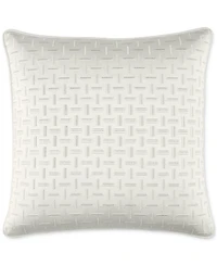 Hotel Collection Geo Grid Decorative Pillow, 18" x 18", Macy's Exclusive