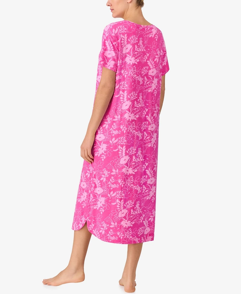 Sanctuary Women's Long Soft Knit Flowy Nightgown