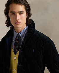 Polo Ralph Lauren Men's Quilted Corduroy Car Coat