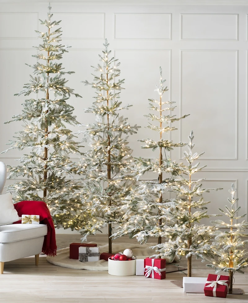 Balsam Hill 9 ft Pre-Lit Frosted Alpine Balsam Tree