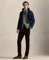 Polo Ralph Lauren Men's Quilted Double-Knit Jersey Shirt Jacket