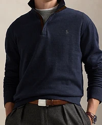 Polo Ralph Lauren Men's Houndstooth Luxury Jersey Pullover