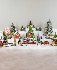 Northlight 7.5" Pre-Lit Led Gingerbread Candy House Christmas Decoration
