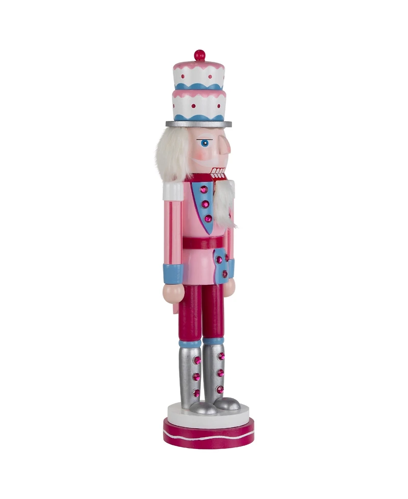Northlight 15" Cake King Nutcracker Christmas Figure