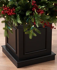 Balsam Hill 4 ft Outdoor Berry Pre-Lit Potted Tree