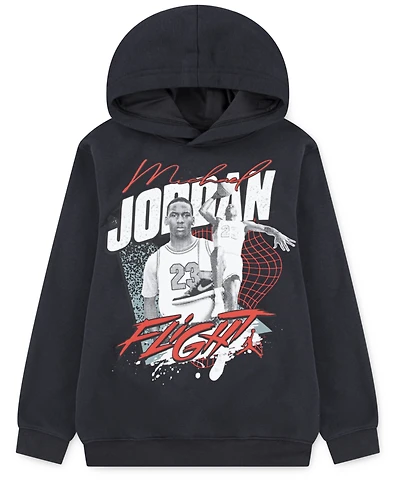 Jordan Big Boys Fleece Pullover Hoodie