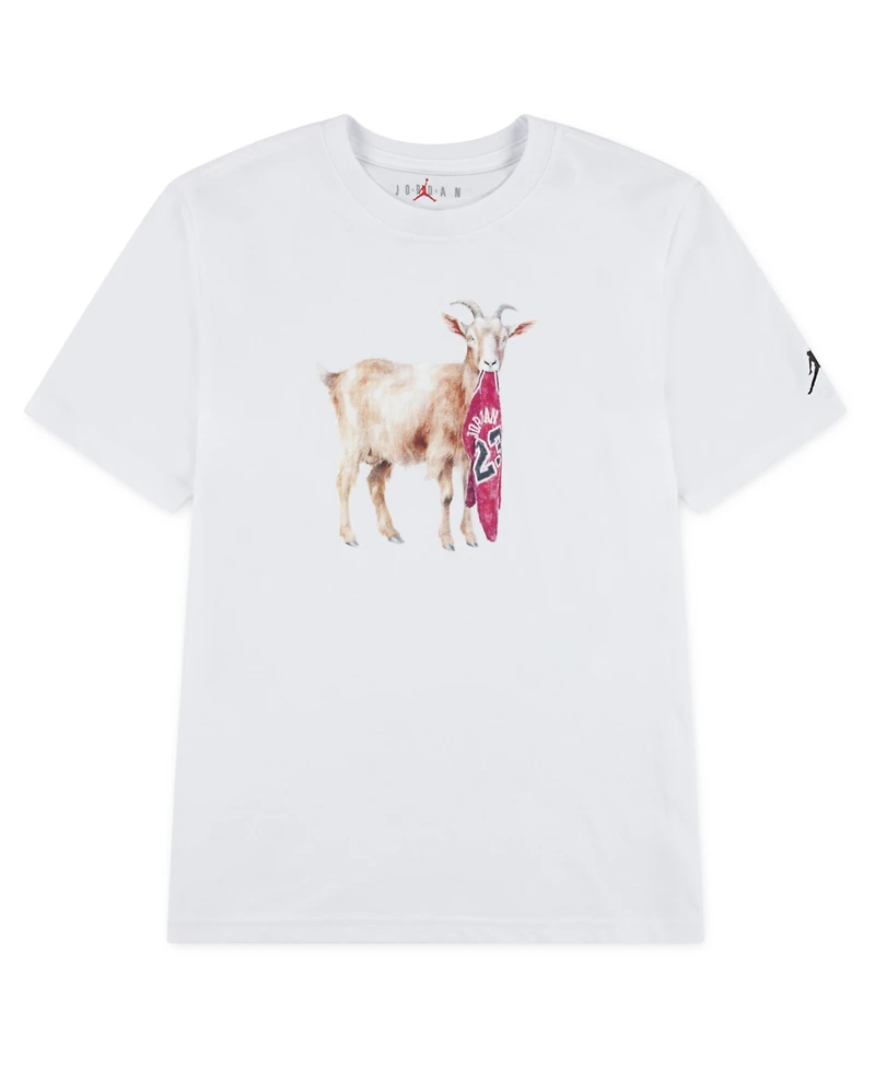 Jordan Big Boys Flight Goat T-Shirt
