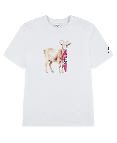 Jordan Big Boys Flight Goat T-Shirt