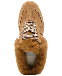 Dolce Vita Women's Izzey Plush Cozy Retro Slides Sneakers