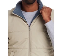 Weatherproof Vintage Men's Matte Zip Front Puffer Vest