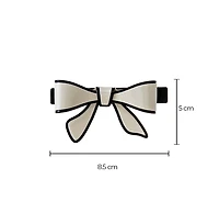 Two Tone Bow Tie Hair Barrette By Adina Eden