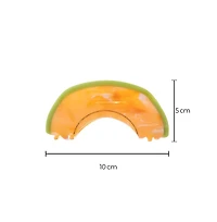 Cantaloupe Slice Hair Claw Clip By Adina Eden