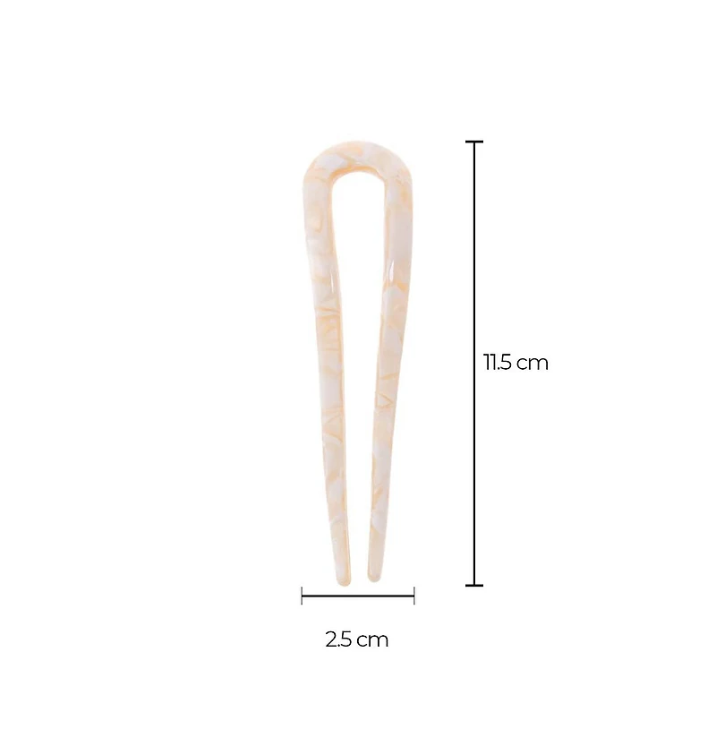 Neutral Tone Hair Pin Set By Adina Eden