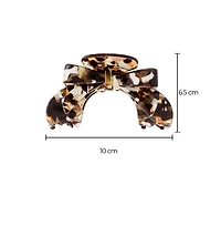Large Open Bow Tie Hair Claw Clip By Adina Eden