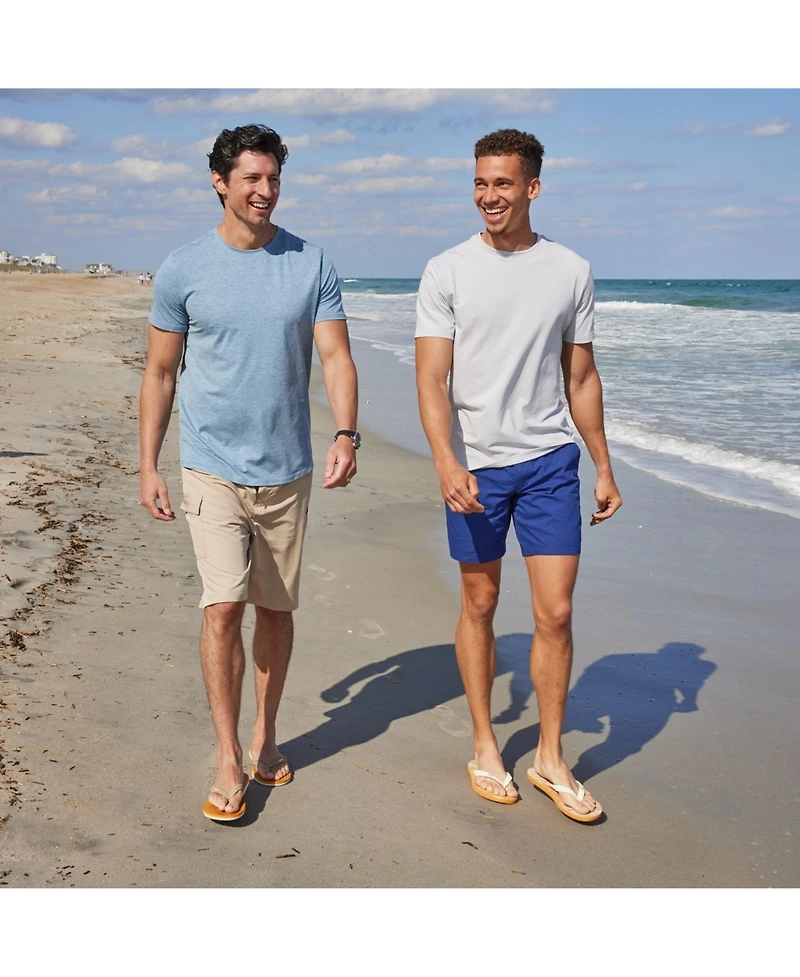 Feelgoodz Men's Men s Classicz Remix Natural Rubber Flip-Flop Thong Sandals