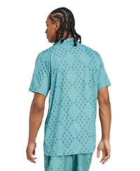 adidas Men's Club Climacool Tennis Graphic Polo Shirt