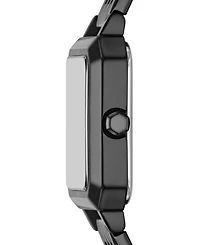 A|X Armani Exchange Women's Quartz Three-Hand Gunmetal Stainless Steel Watch, 27mm