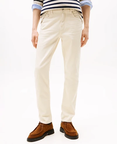 Tommy Hilfiger Men's Straight-Fit Denton Garment Dyed Denim Pants