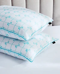 Nautica Anchor Grid 2-Pack Pillow, Standard