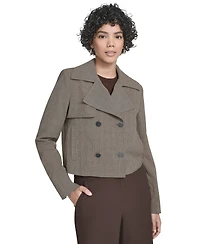 Calvin Klein Women's Cropped Trench Jacket