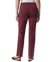 Gloria Vanderbilt Petite Amanda High-Rise Straight-Leg Jeans