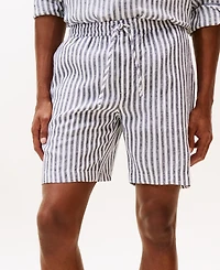 Tommy Hilfiger Men's Stripe Linen Shorts