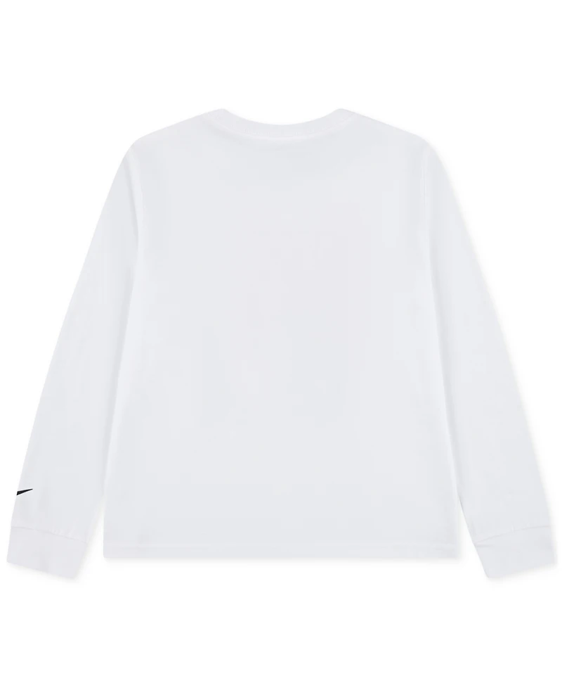 Nike Little Boys Basketball Graphic Long-Sleeve T-Shirt