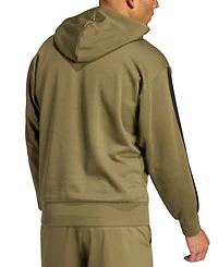 adidas Men's Essential Three Stripes Fleece Hoodie